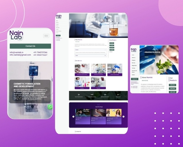 nainlab.in - Website Design-WP-Business- Upto 13 Page